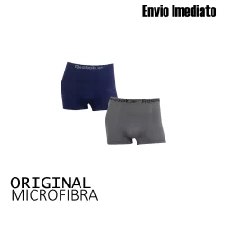 Kit 2 cuecas boxer microfibra Original marca Reebok