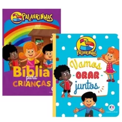 Kit 3 Palavrinhas | Bíblia para Crianças + Vamos Orar Juntos | Ciranda Cultural