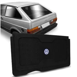 Tampão Bagagito Porta Mala Gol Quadrado G1 1980 A 1995 Com Furo 6x9 Carpetado
