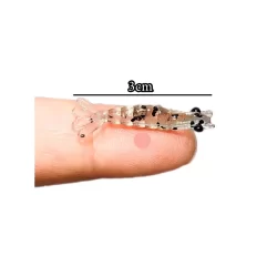 KIT CAMARÃO ARTIFICIAL 3cm 26 UNIDADES COM ESTOJO ULTRA LIGTH