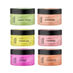 Esfoliante Corporal Labotrat 300g Dia a Dia Pêssego Morango Pitaya Melancia Maracujá Capim Limão