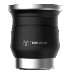 Cuia Térmica Tupi Preta 250mL Termolar