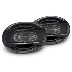 Kit Alto-Falantes 6x9 Polegadas som automotivo premium M69PRO 320W Triaxial - JR8
