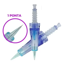 Cartucho Dermapen 1 Ponta M1 De Encaixe Rápido  kit com 10 Unidades