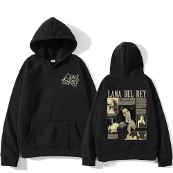 Moletom Blusa De Frio Lana Del Rey Ultraviolence Album Unissex Frente e Costas
