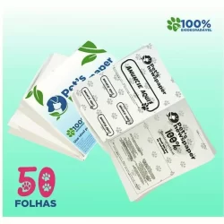 Tapete Higiênico Feito De Jornal pestnewspaper Para Cachorros folhas e kilos Folhas novas