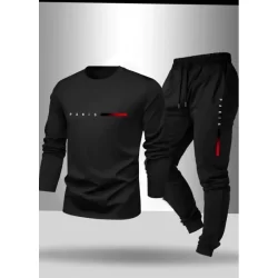 conjunto moletom e calça jogger Paris
