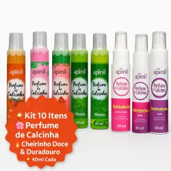 Kit Econômico 10 Perfumes de Calcinha | Revenda Garantida
