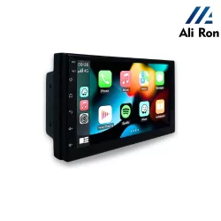 Central Multimídia 2DIN 7" com Câmera de Ré, CarPlay, Android Auto, Bluetooth, USB e Espelhamento