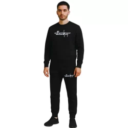 Conjunto Moletom Blusa De Frio + Calça Modelo Careca Personalizado Anime Marca Grife Estampado Envio