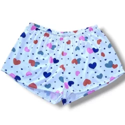 Short Doll Feminino Pijama Estampado Soltinho Confortável Malha Premiun Poliviscose Xadrez