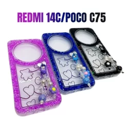 Capa de celular compatível com Redmi 14C e Poco C75 Fascino