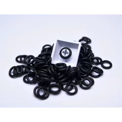 125x O-ring silenciador para teclado mecânico anéis de silicone anel de borracha