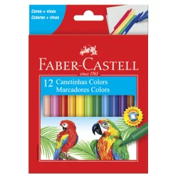 Canetinha Hidrográfica Faber-Castell 12 Cores