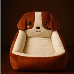 Caminha de Cachorro com Cabeceira Fofinha e Macia – Conforto Premium para Seu Pet Cao e Gato