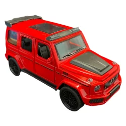 🚗 Miniatura Mercedes Benz G800 1:36 – Abre Portas, Capô e Bagageiro 🖤❤️🤍
