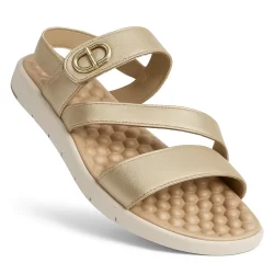 Sandália Modare Feminina Esporão Ultra Conforto 7162.223 Dourado