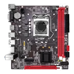 Placa Mãe B75 LGA 1155 DDR3 2ª e 3ª Geração HDMI VGA SSD M.2 NVMe REDE GIGABIT USB 3.0 h61
