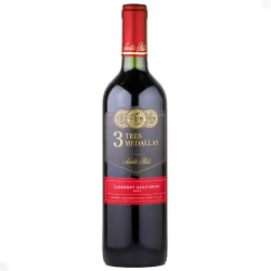 Vinho Chileno Santa Rita 3 Medallas Cabernet Sauvignon Tinto 750ml