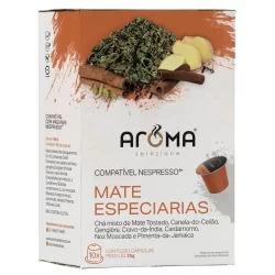 10 Cápsulas Nespresso* Chá Mate Especiarias - Aroma Selezione