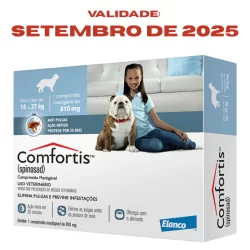 Antipulgas Elanco Comfortis 810 mg para Cães de 18 a 27 Kg