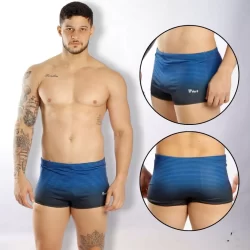Sunga Boxer Estampada Lycra Adulto Larga Praia Piscina Sungas