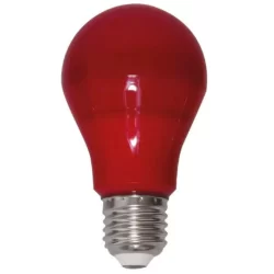 Lâmpada Led Bulbo E27 7w Colorida Decorativa Bivolt Luz Vermelha P/ Festa