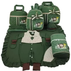 Kit Bolsa Maternidade Menino Varias Cores  + Saída Maternidade