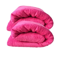 Kit 2 Mantas Casal Para o Frio Extra Macia Soft Microfibra Antialérgica 1,80x2,00mt Cobertor de Veludo Confortável