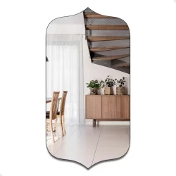 Espelho Grande Decorativo Orgânico Pinterest 60x80 Mod. Bali