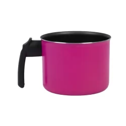 Fervedor Antiaderente 12Cm 1200Ml Rosa Nacional