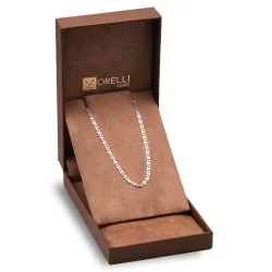 Corrente Piastrine Prata 925 60cm Masculina com garantia