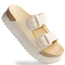 Sandália Melissa Feminina Cozy M-lover Platform Original 35977 Bege