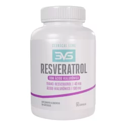 Resveratrol com Ácido Hialurônico - Fórmula com Máxima Concentração 3VS