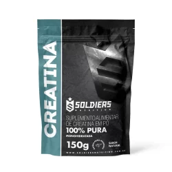 Creatina Monohidratada 150g - 100% Pura Importada - Soldiers Nutrition