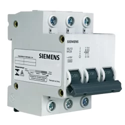 Disjuntor Mini Tripolar 10A Ate 63A 5SJ13-7MB Siemens Iriel