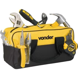 Bolsa Maleta Para Ferramentas Vonder BL005 Em Lona Até 5Kg 8 divisões