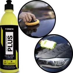Cera de Limpeza Automotiva Carnaúba Plus 500ml Vonixx