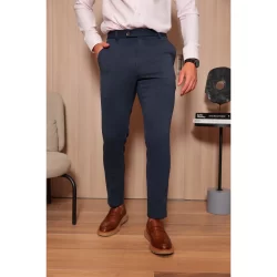 Calça Alfaiataria Masculina Malha Elastano Premium