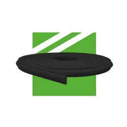 Roda Meio Autocolante Flexível EVA 2,3cm - 10 Metros