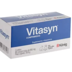 Vitasyn 660mg 60 Comprimidos Suplemento Alimentar para Cães e Gatos König