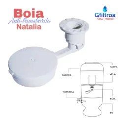 Boia para Filtro de Barro anti transbordo