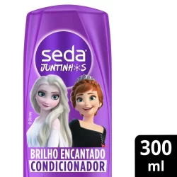 Condicionador Seda Infantil Frozen Juntinhos Brilho Encantado com 300ml