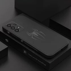 Capa De Telefone Para Samsung Galaxy A73 A53 A33 A23 4G 5G Silicone Líquido Com Padrão Lateral
