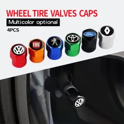 4Pcs/Conjunto Tampas De Válvula De Pneus De Dedo Médio , Haste Vedação De Borracha Premium , Capas À Prova De Poeira Para Carros
