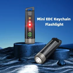 Lanterna LED Super Brilhante 4 Modos À Prova D'água Recarregável De Longo Alcance