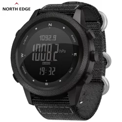 NORTH EDGE APACHE46 Relógio Esportivo Exterior Para Homens Altímetro Barômetro De Bússola 50m À Prova D'água 46mm