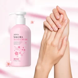 LAIKOU Japão Creme Para As Mãos Sakura Hidratação De Longa Duração Loção Com Pele Lisa E Radiante 200g
