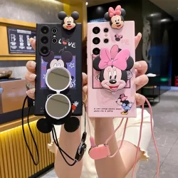 Para Samsung A15 A16 A14 A12 A13 A23 A32 A34 A52 A54 A55 A56 A50S A30S A71 A51 A22 A06 A03S A05S Minnie Caso De Telefone