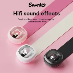 Sanrio BL51 Fone De Ouvido Bluetooth Alta Fidelidade Estéreo Som Cancelamento Ruído À Prova Dwaterproof Água Toque Intel